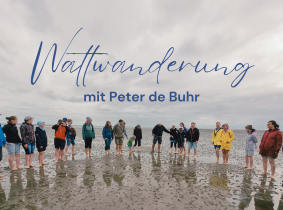 Wattwanderung mit Peter de Buhr